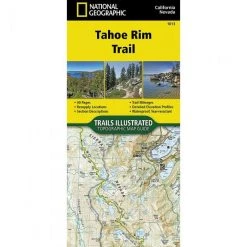 Liberty Mountain Tahoe Rim Trail Map Books & Maps