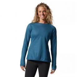 Mountain Hardwear Long Sleeve Tops AirMesh Long Sleeve Crew