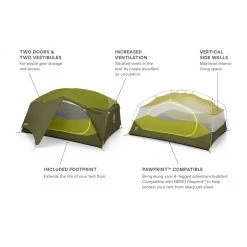 Nemo Aurora 3P Tent W/ Footprint