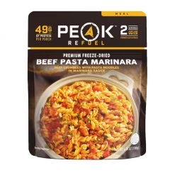 Peak Refuel Food Beef Pasta Marinara