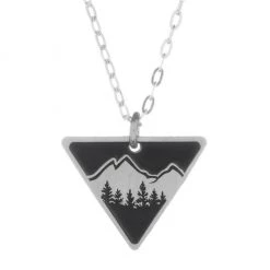 The Bearded Jeweler Explorer Small Triangle Necklace Jewelry