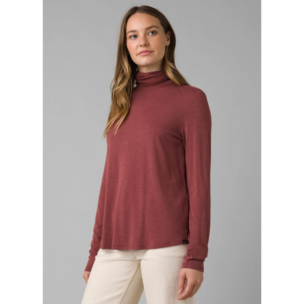 Prana Long Sleeve Tops Foundation Turtleneck 5 Prana Long Sleeve Tops Foundation Turtleneck