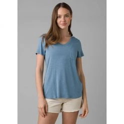 Prana Foundation V-Neck Short Sleeve Tops