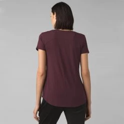 Prana Foundation V-Neck Short Sleeve Tops