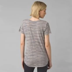 Prana Foundation V-Neck Short Sleeve Tops