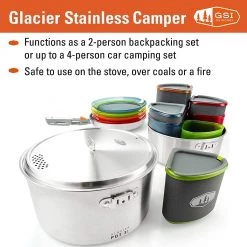 GSI Outdoors Glacier Stainless Camper Camping