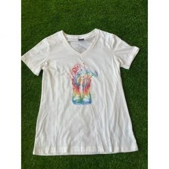 Mount Inspiration Apparel Co Hiking Boot Flowers Tee Short Sleeve Tops