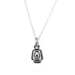 The Bearded Jeweler Lantern Tiny Necklace