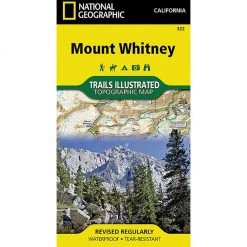 Liberty Mountain Books & Maps Mount Whitney Map