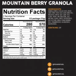 Peak Refuel Mountain Berry Granola