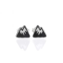 The Bearded Jeweler Jewelry Mountain Stud Earrings