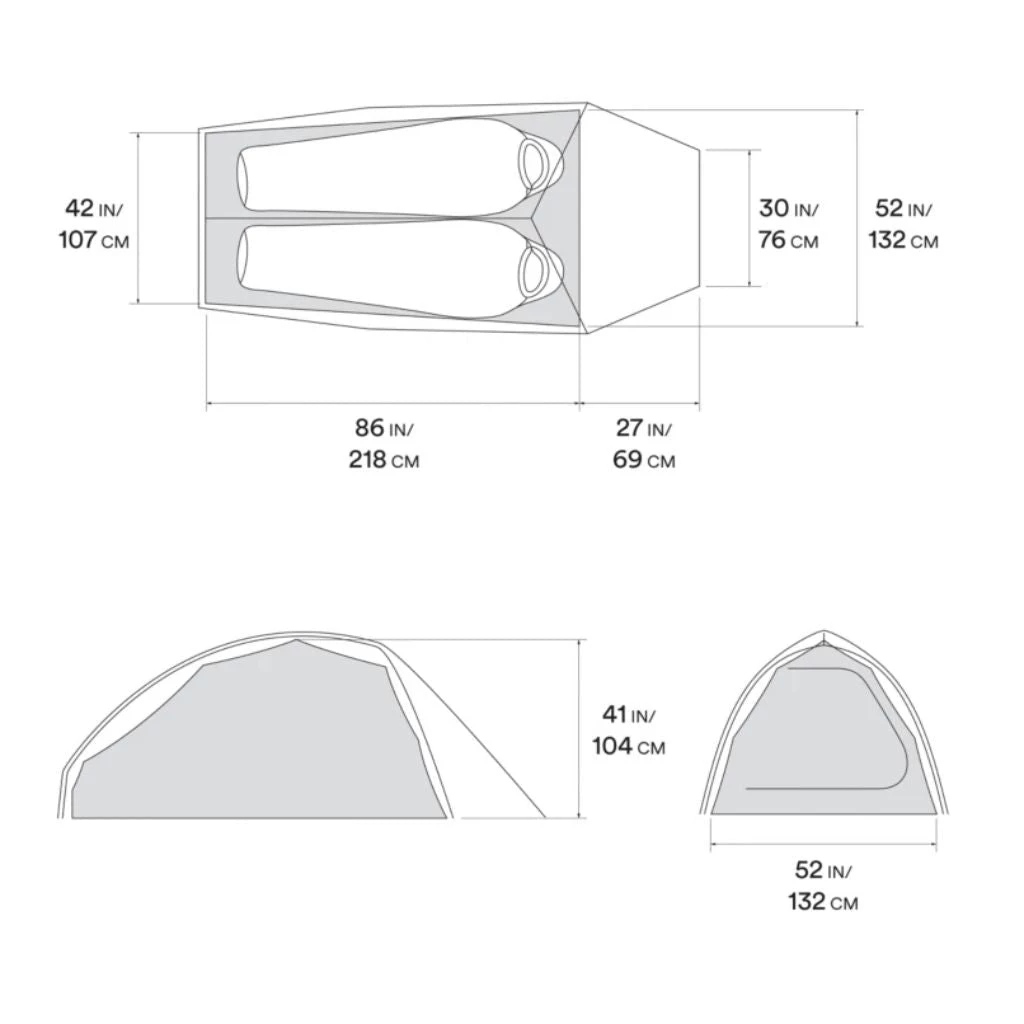 Mountain Hardwear Camping Nimbus UL 2 Tent 10 Mountain Hardwear Camping Nimbus UL 2 Tent