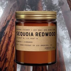 Candlefy Sequoia Redwood: California Candle Candles