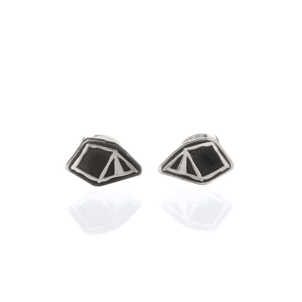 The Bearded Jeweler Tent Stud Earrings 3 The Bearded Jeweler Tent Stud Earrings